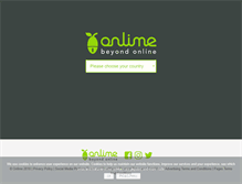 Tablet Screenshot of onlime.com