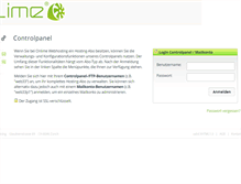 Tablet Screenshot of my.onlime.ch